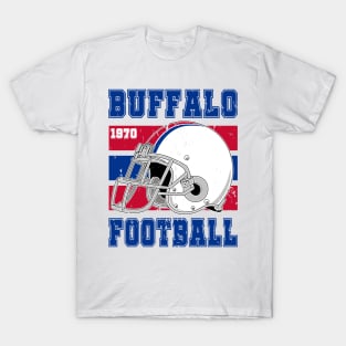 Buffalo Retro Football T-Shirt